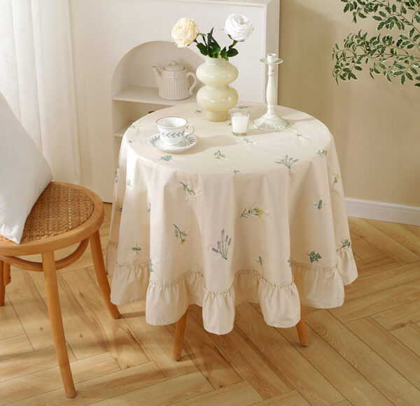Lavender Round tablecloth