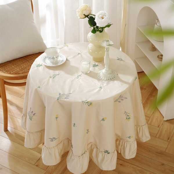 Lavender Round tablecloth